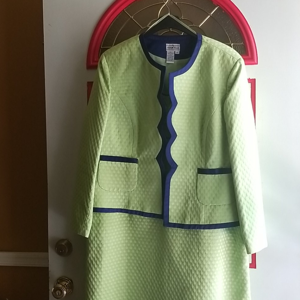 Two piece dress with Jacket